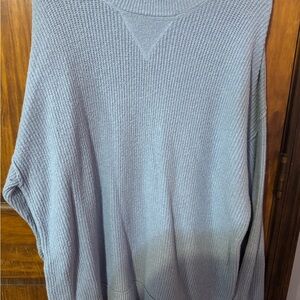 Cozy Blue Knit Sweater